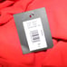 Marina Cold Shoulder Waist Tie Overlay Jumpsuit in Orange (Red Orange)