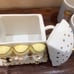 Hallmark VINTAGE 3 Angels musical Teapot plus 4 cups