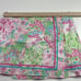 Lily Pulitzer Women Nuzzling Giraffe Lion Patchwork Skort Skirt Size Large