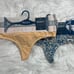 Roxy 9 Pack Stretch Cotton Thong Size M Multi-Color Tagless
