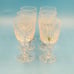 Vintage Waterford crystal Sherry Glasses boyne pattern signed , Mint Condition