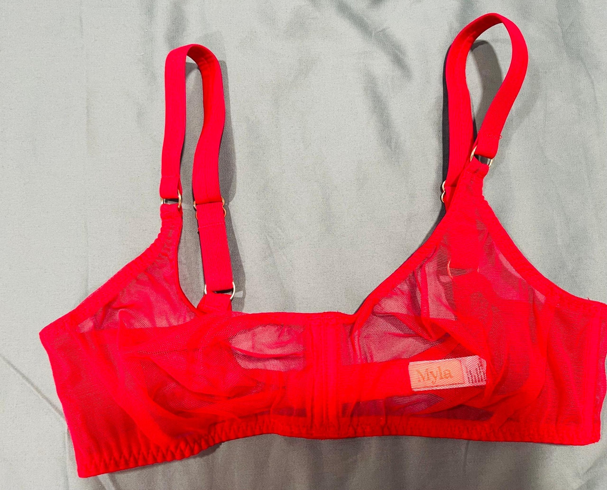 MYLA london Sheer Sexy Red Bra