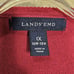 Lands End Cardigan Sweater Supima Cotton Fine Gauge Size 1x 16W-18W Lightweight