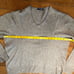 Spadafora 1927 Taupe V Neck Sweater Women’s Medium