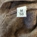 Spadafora 1927 Taupe V Neck Sweater Women’s Medium