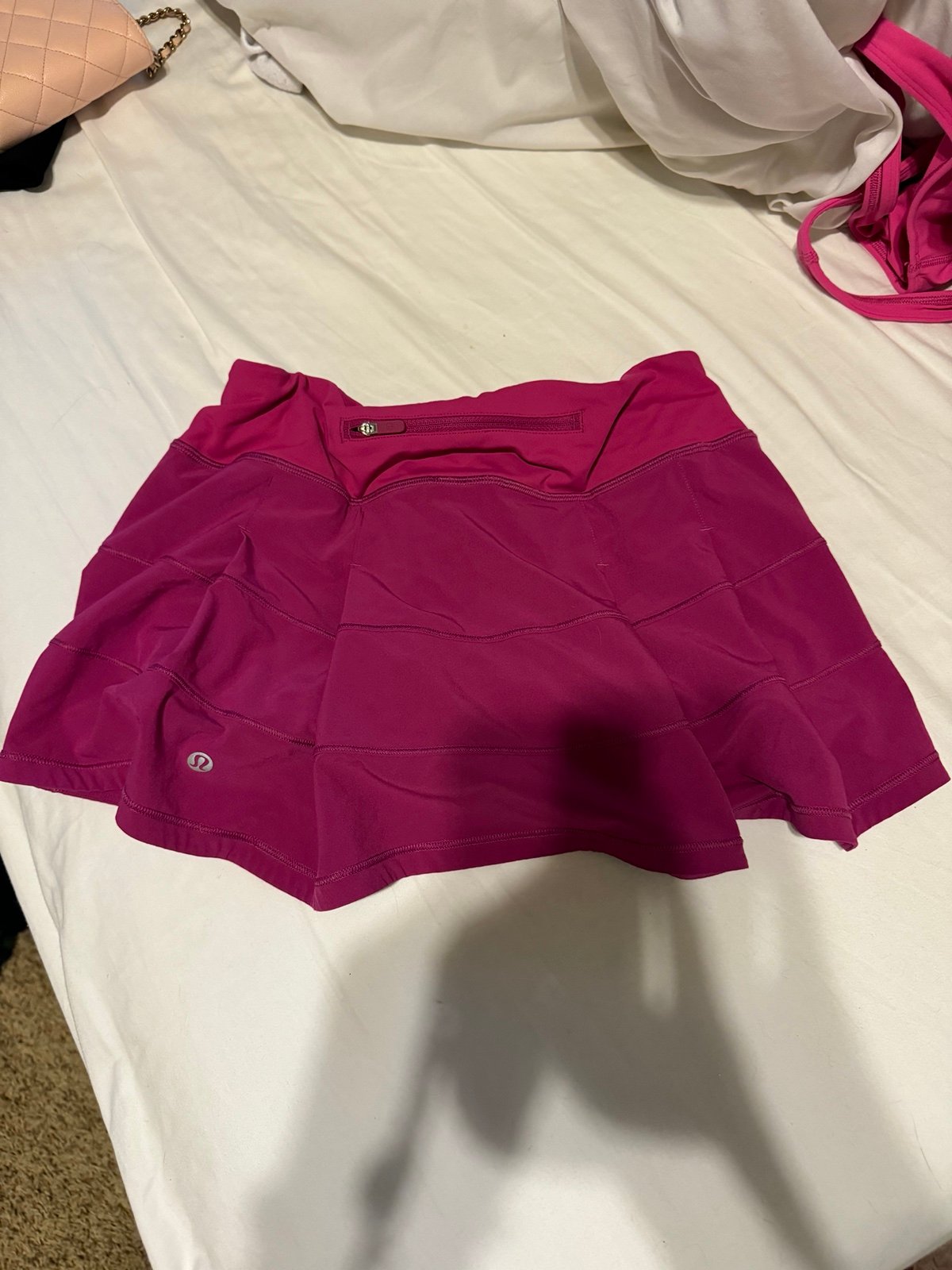 ripened raspberry lululemon skirt