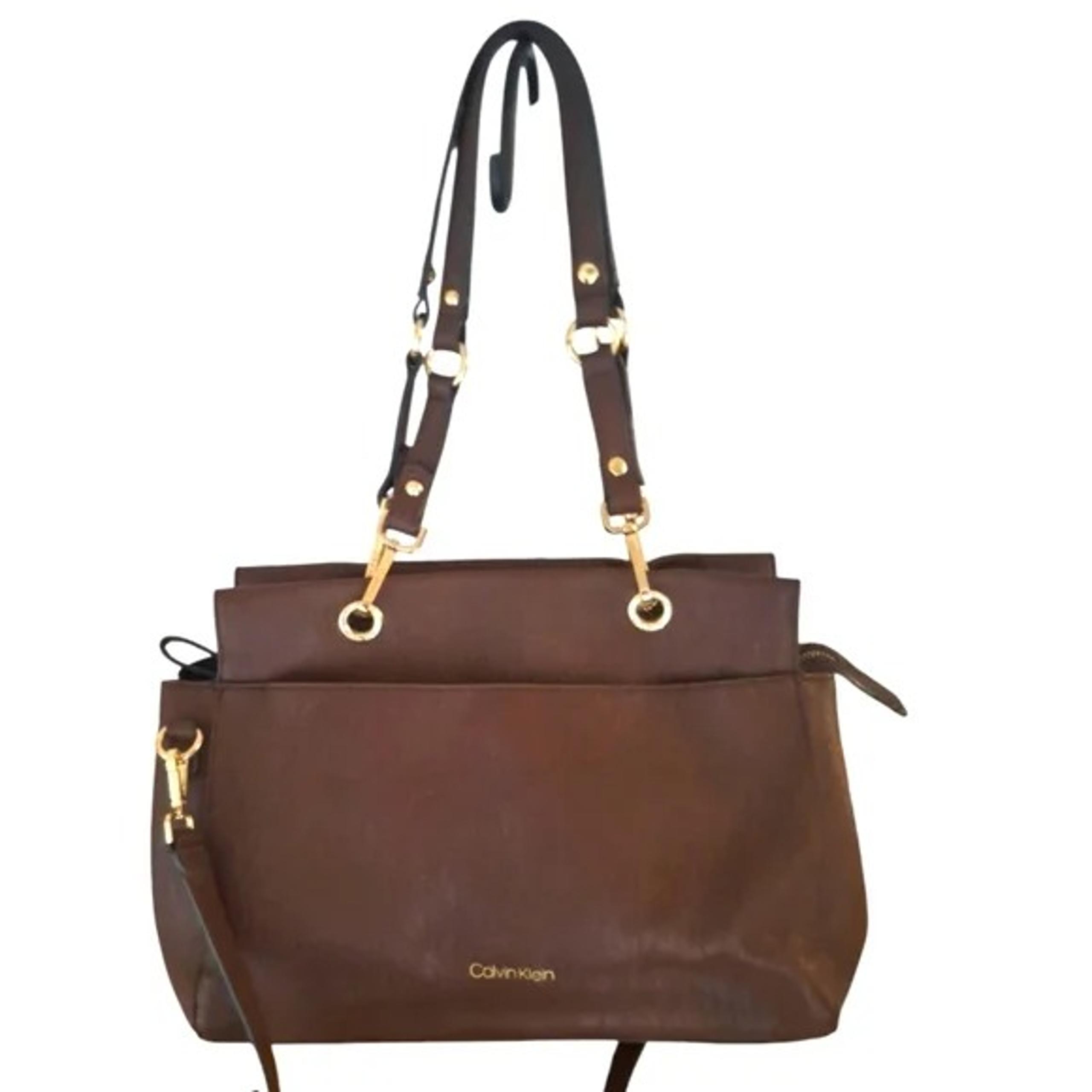 Calvin Klein Brown "Sonoma" Shoulder/Crossbody Bag