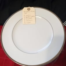 20 Pc Noritake Imprint Ireland #2865 Brigette china 24kt Gold rimmed