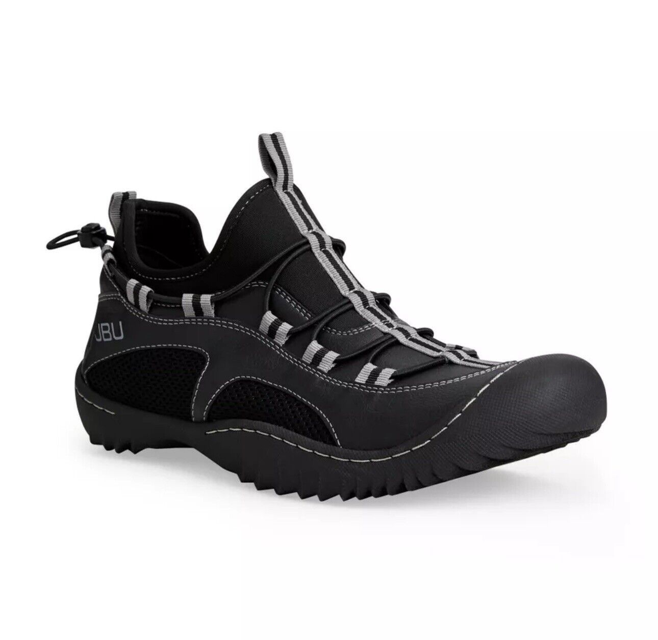 JBU Men's Tex Shoes, Black, Size 9M, New In Box