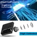 4X PCs Dodge For LED Logo Laser Projector Wireless Door Courtesy Welcome Shadow
