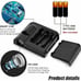4X PCs Dodge For LED Logo Laser Projector Wireless Door Courtesy Welcome Shadow
