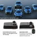 4X PCs Dodge For LED Logo Laser Projector Wireless Door Courtesy Welcome Shadow