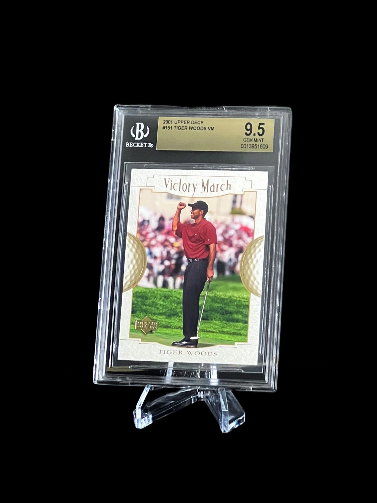 Tiger Woods Graded Card