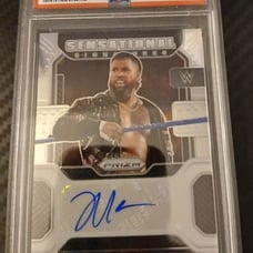 2022 Panini Prizim Sensational signatures Jey Uso Psa 10 Gem Mint