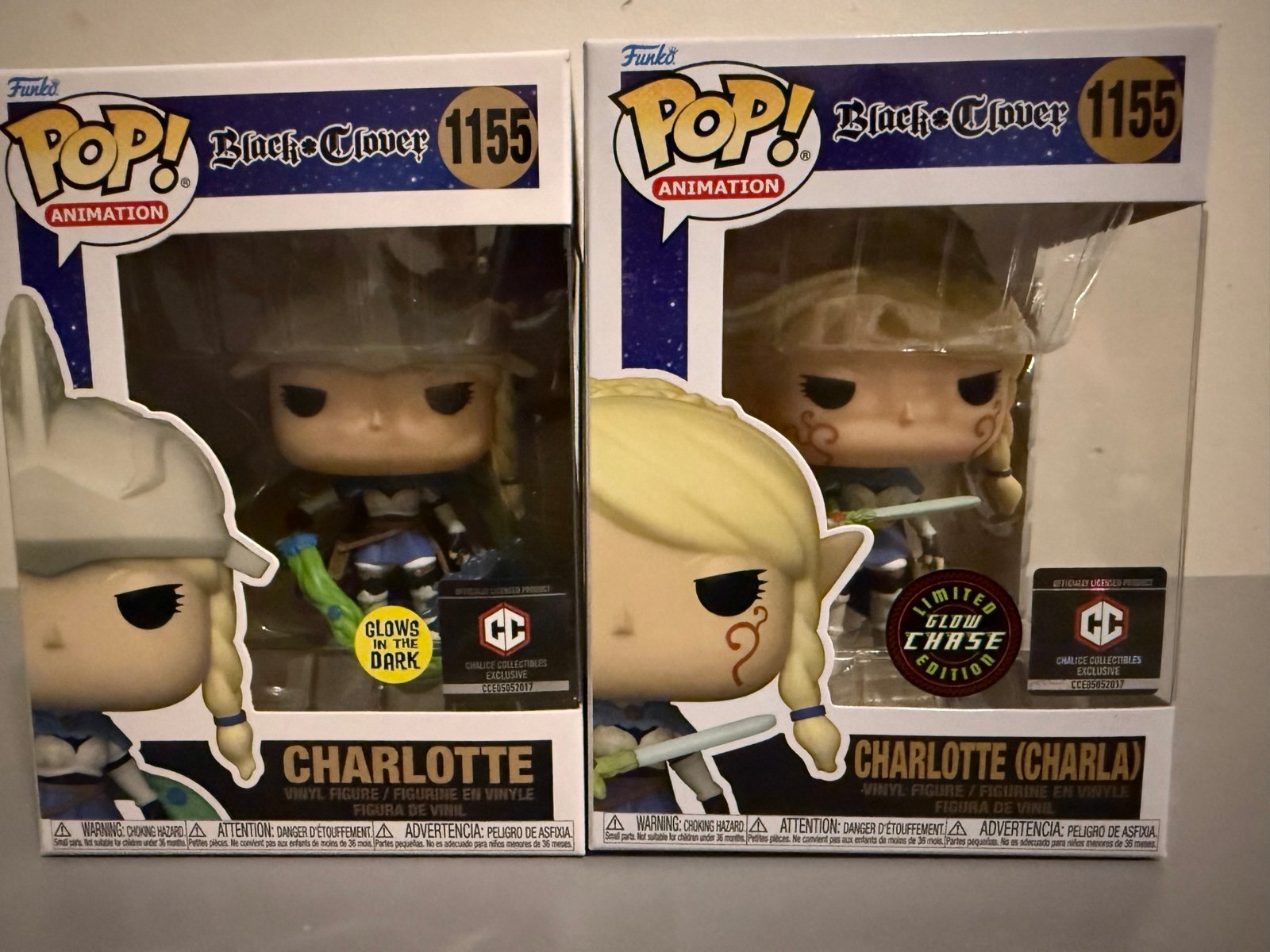 Funko Black Clover Charlotte/Charla Chase Bundle