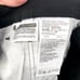 LEVI'S Mens 412 Slim Short Size 38 Black Denim Cut Offs Flex Eco Performance NWT