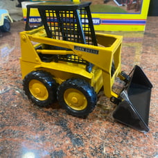 Ertl John Deere 569 Industrial loader Skid Steer 1/16 Diecast yellow Collectible