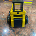 Ertl John Deere 569 Industrial loader Skid Steer 1/16 Diecast yellow Collectible
