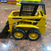 Ertl John Deere 569 Industrial loader Skid Steer 1/16 Diecast yellow Collectible