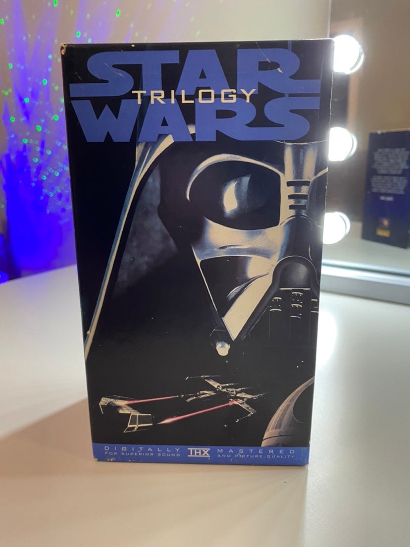 starwars trilogy vhs