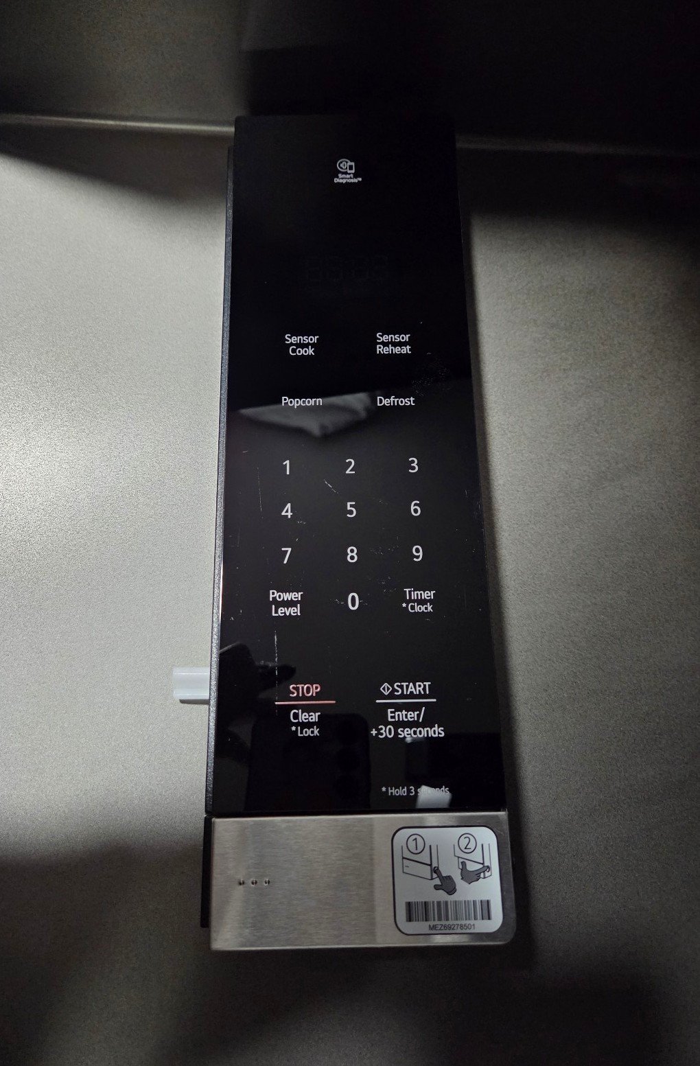 OEM LG Microwave CONTROL PANEL & BOARD ASSEMBLY MSER2090S