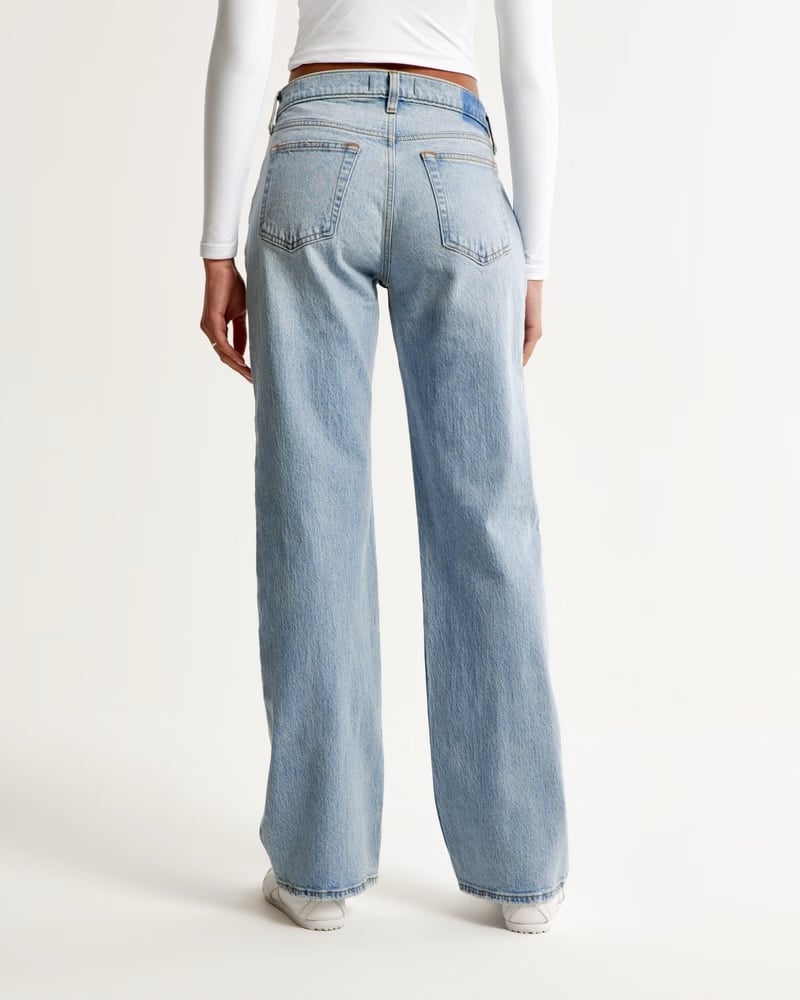 Abercrombie & Fitch The 90’s Baggie Low Rise Jeans