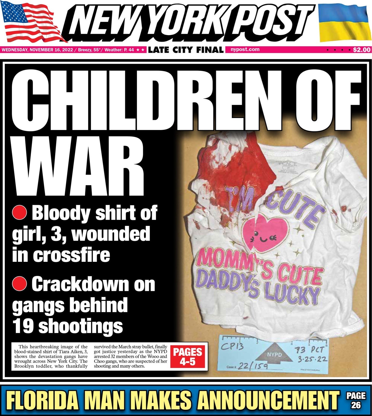 Donald Trump Announces 2024 Presidential Bid New York Post Newspaper Florida Man