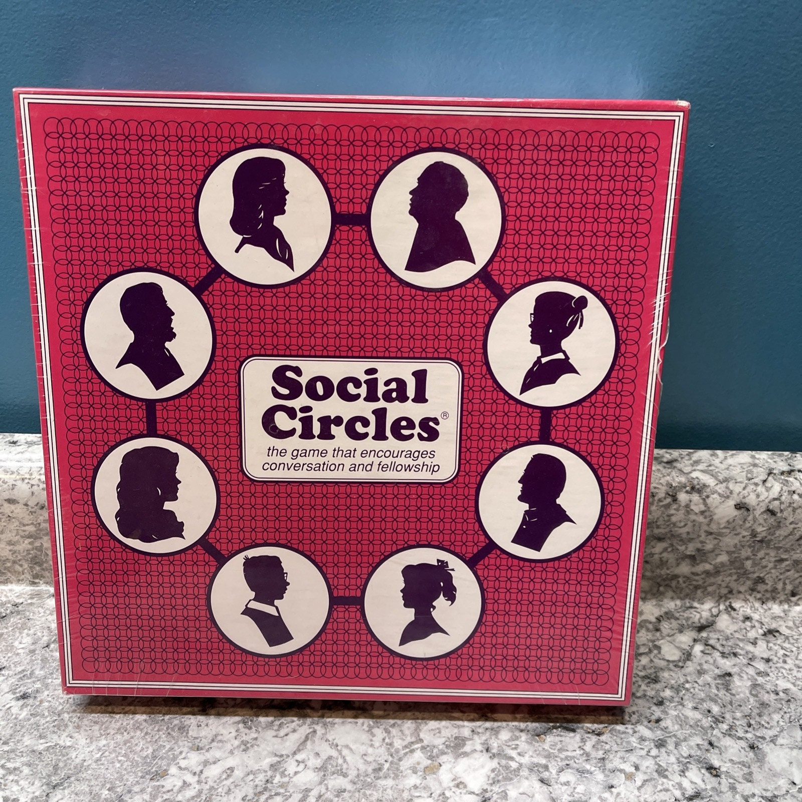 Social Circles Board Game 1991 by Rainfall. NEW SEALED