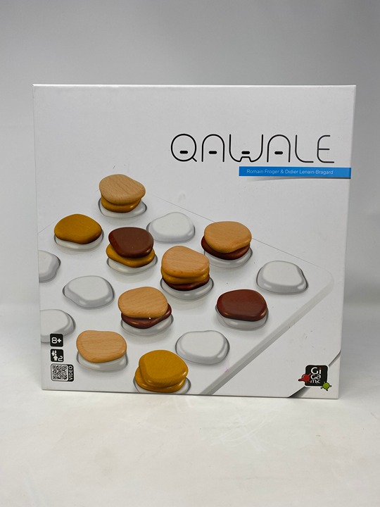 QAWALE Wooden Board Game by Gigamic COMPLETE