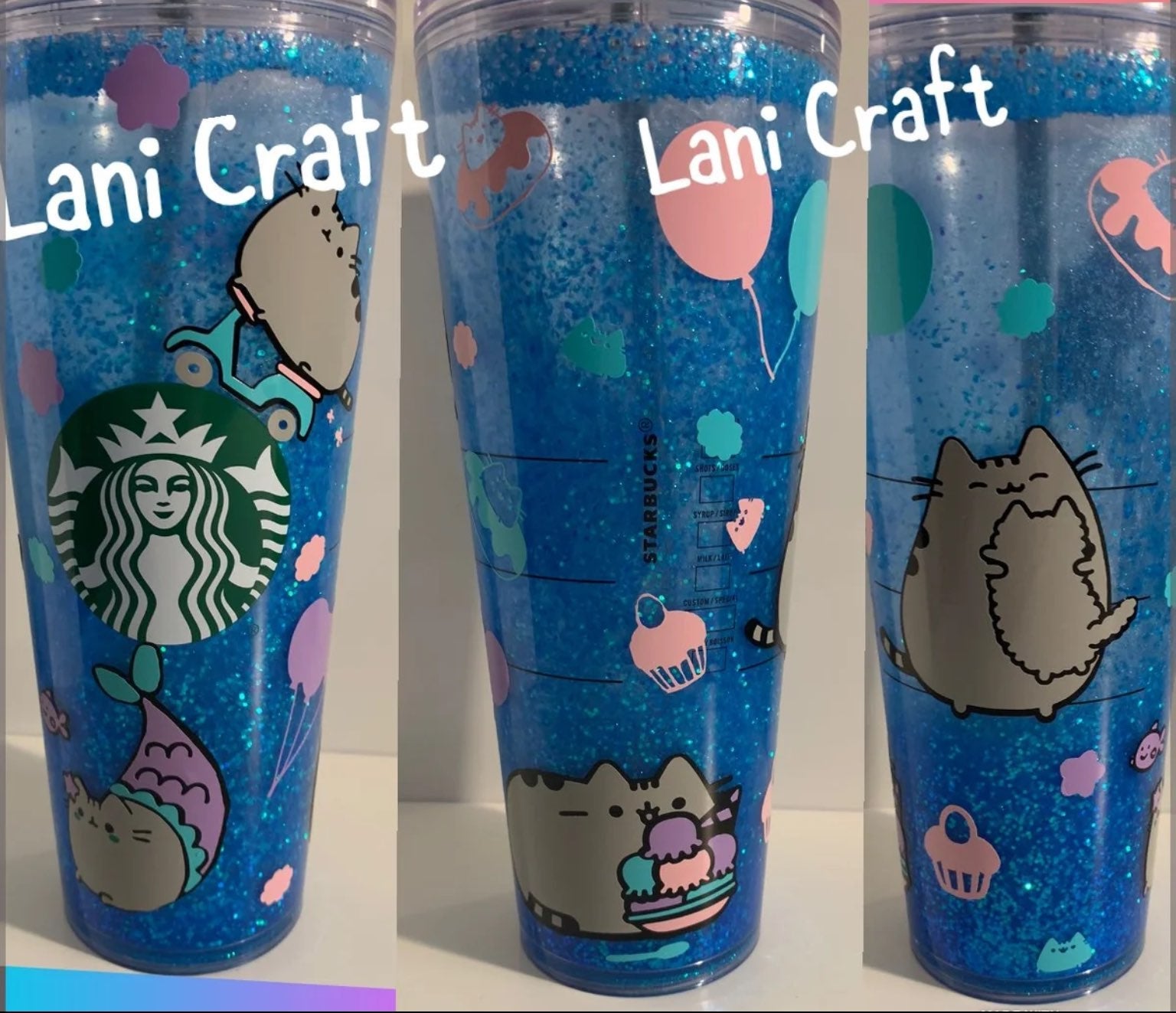 Pusheen cat tumbler