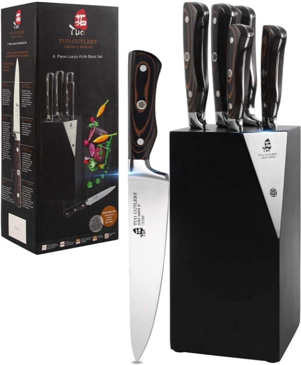 TUO Knife Set - 6 Pcs Kitchen Knife Set