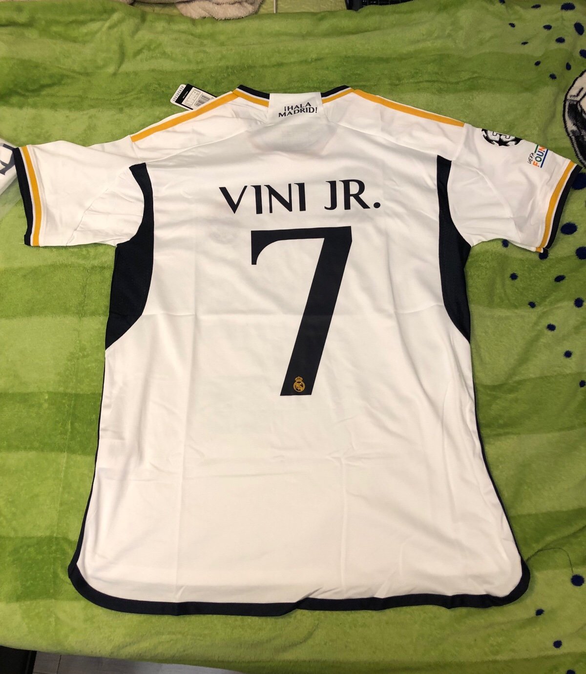 Adidas Real Madrid Vini Jr home jersey 23/24 size large