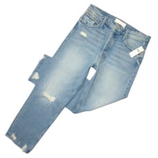 NWT Mother Superior Tomcat in The Confession High Rise Destroyed Jeans 31