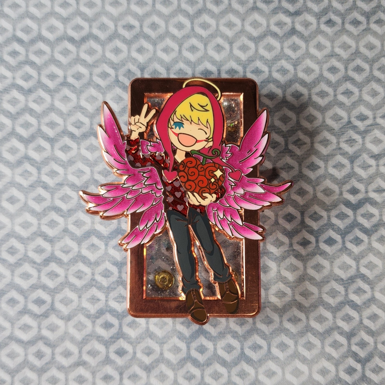 One Piece | Corazon Quicksand Enamel Pin
