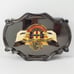Harley Davidson Vintage Belt Buckle Gunmetal Mirror RainTree 1978 Biker Eagles