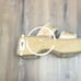 VTG Y2K 2000s Chunky Platform Square Toe Woven Weave Floral Espadrille Sandals
