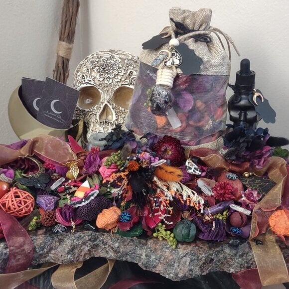 Samhain - Halloween - Sabbat Ritual Aromatherapy Set - Nag Champa Scented