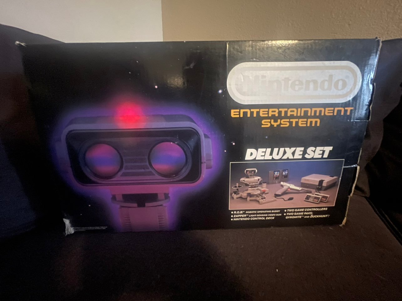 Nes deluxe set with rob the robot