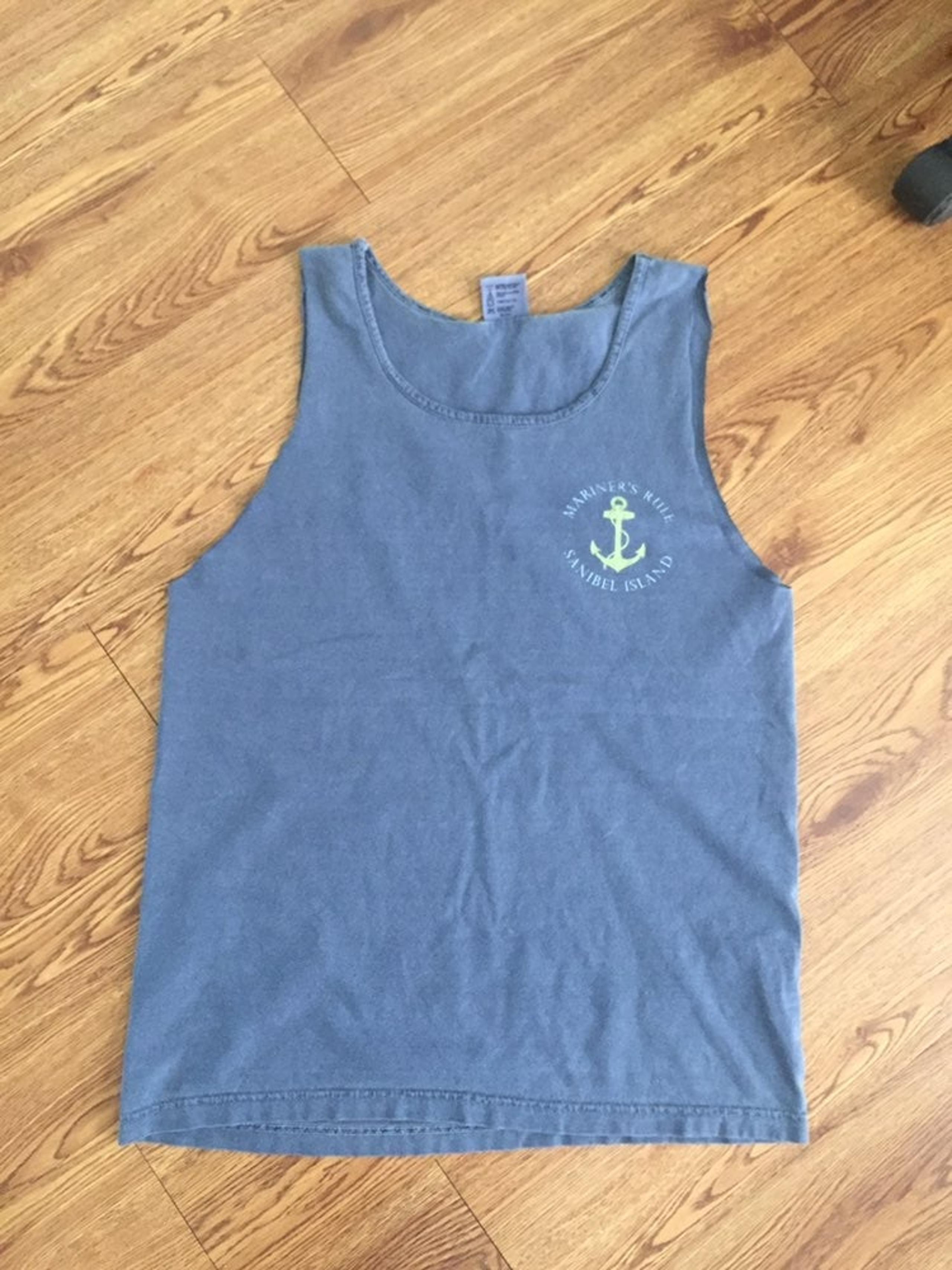 Captains mariners rule tank top mens s