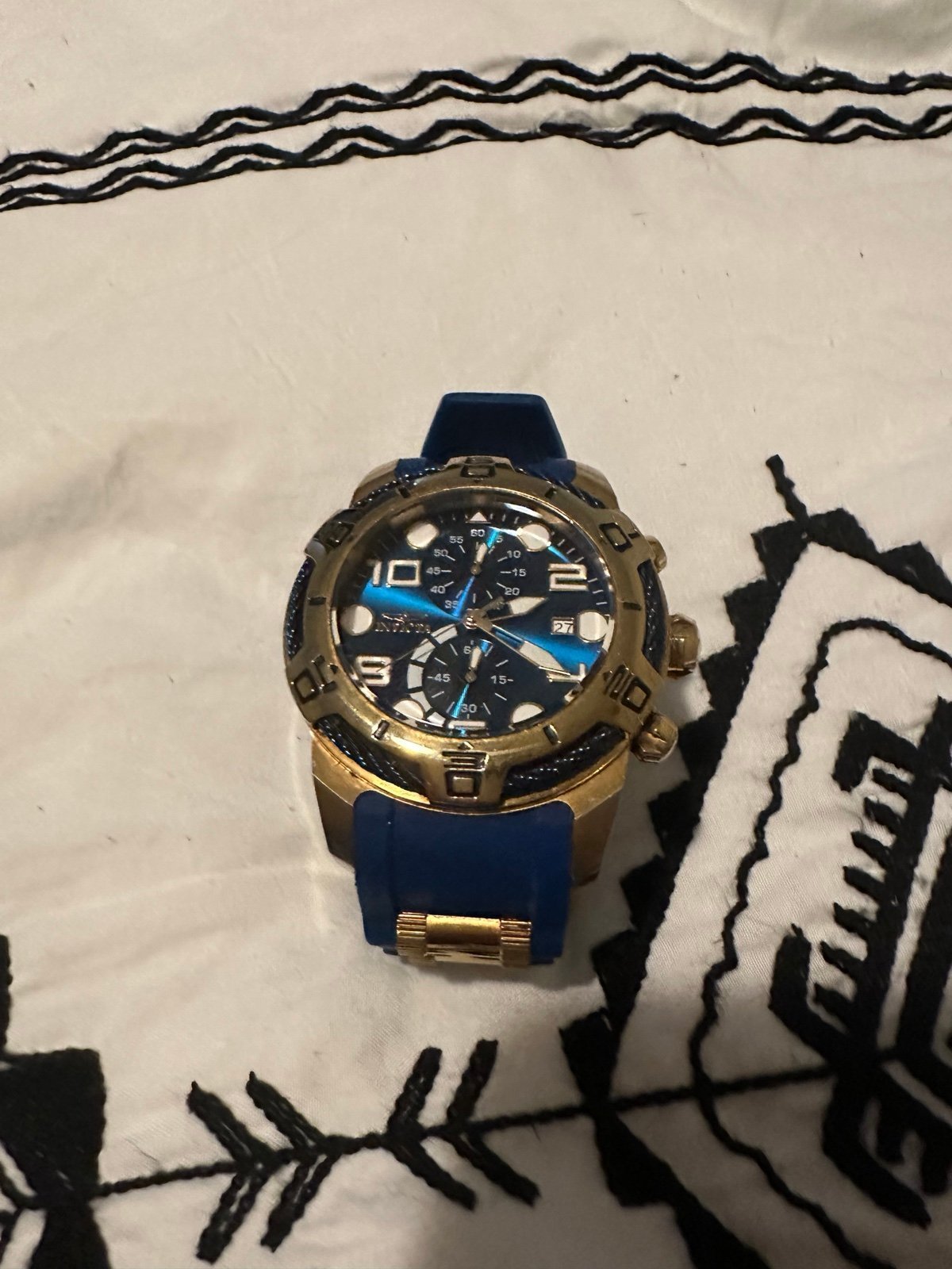 Invicta Bolt Quartz Chronograph Dial Watch