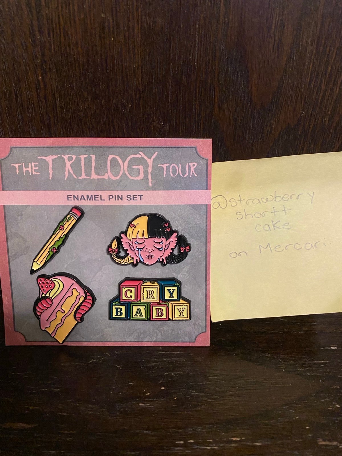 melanie martinez trilogy tour pins