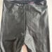COMMANDO Perfect Control Black Faux Leather Leggings Medium
