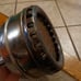 Vintage Simplex Tea Kettle Chrome over Copper English Whistling Tea Pot