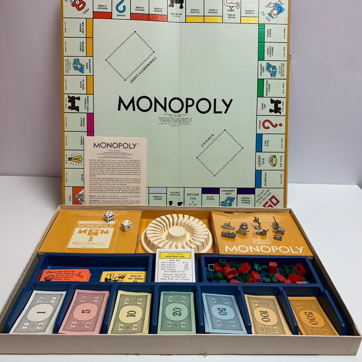 VTG Monopoly Deluxe Edition