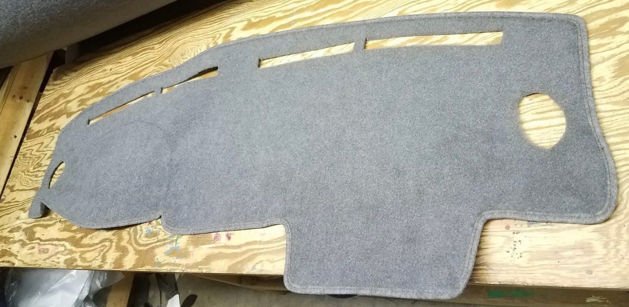 HONDA CIVIC DASH COVER CHARCOAL GREY POLYCARPET.