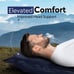 Camping Mat Mattress Outdoor Sleeping Pad Self-Inflating Polyester 2” Blue NEW