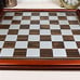 Large 19 by 19 Wooden Chess Board With Chocolate Wood Borders Gaming