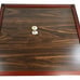 Large 19 by 19 Wooden Chess Board With Chocolate Wood Borders Gaming