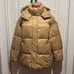 ABERCROMBIE Oversized Puffer Jacket Light Brown S Small 180 NWT