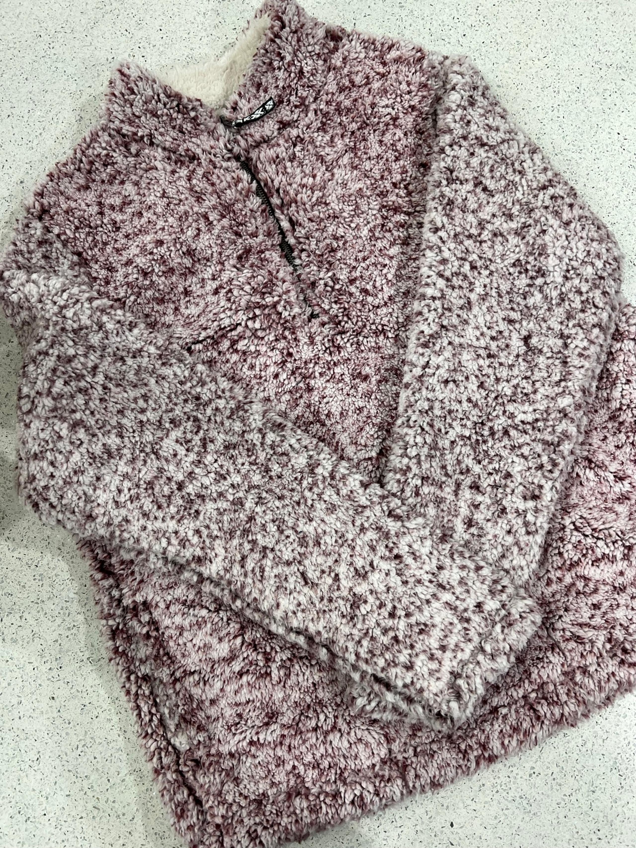Time and Tru Sherpa Sweater - Large